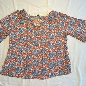 Democracy. Multicolored floral blouse. Worn once.